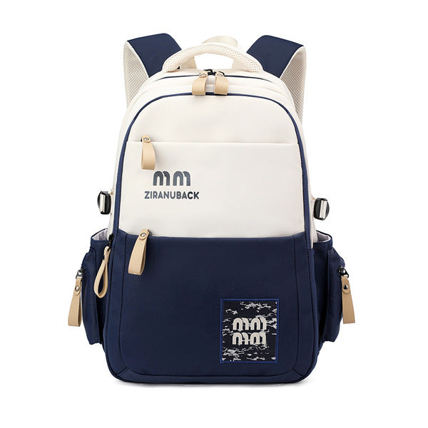 Cute Large School Backpack (Blue) S4