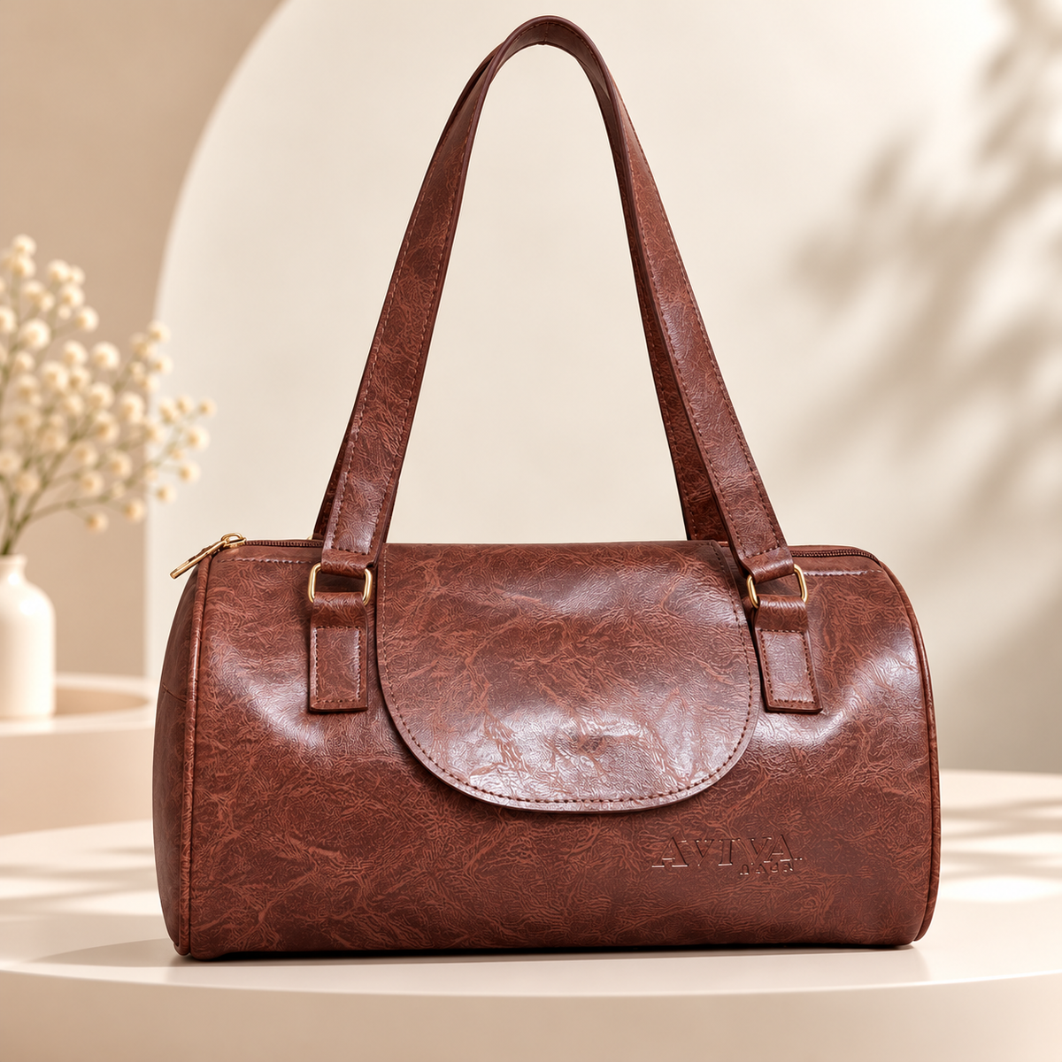 Mayra Shoulder Bag - Chocolate