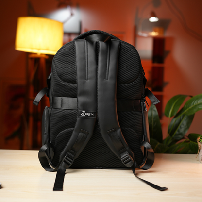 Zagroo Prestige Backpack - Premium Jet Black