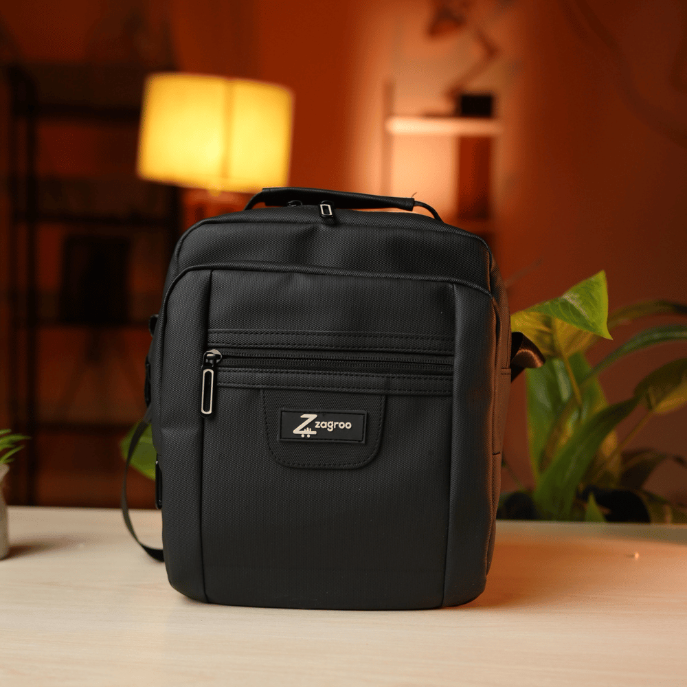 Zagroo Everyday Sling Bag  ( Black )