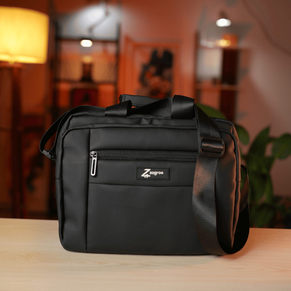 Zagroo Work Sling Bag  (Black)