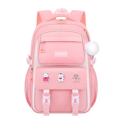 Kids Backpack School Bags (Pink)