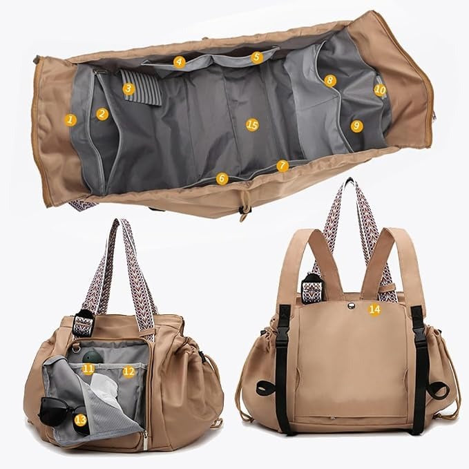 Multi-Function Mommy Bags  (Off White)