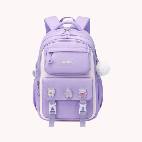 Kids Backpack School Bags (Purple)