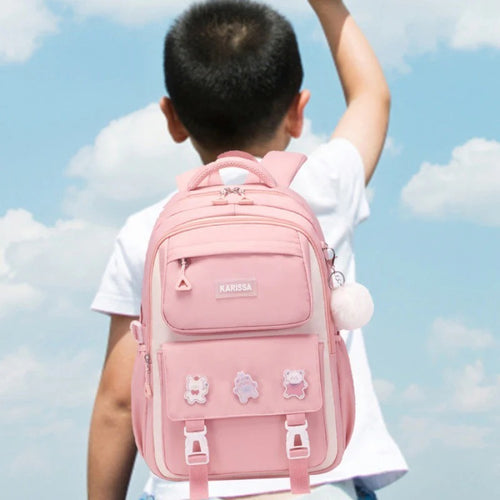 Kids Backpack School Bags (Pink)