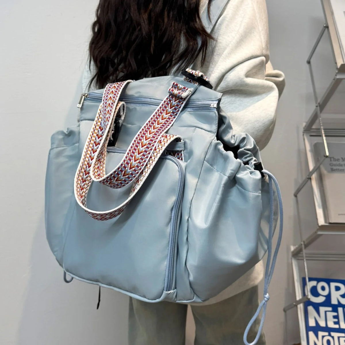 Multi-Function Mommy Bags  (Sky blue)