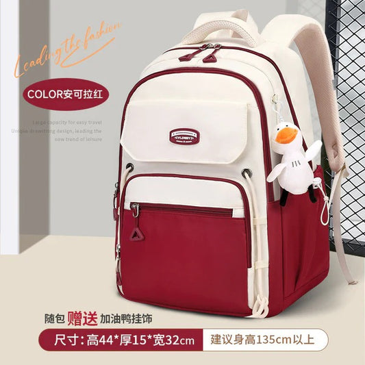 Waterproof with stain-resistant school backpacks (Merun)