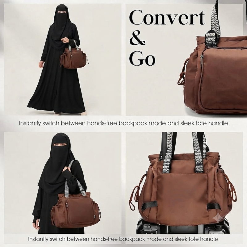 Multi-Function Mommy Bags  (Off White)