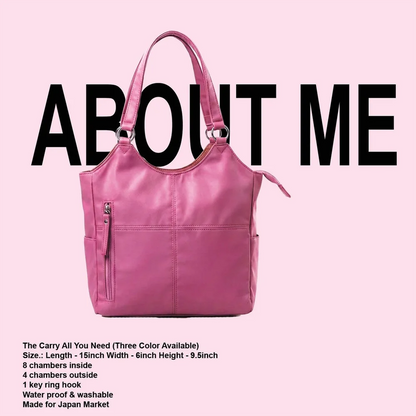 THE CARRY – All You Need Premium Carry Bag (Pink)