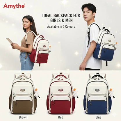 Waterproof with stain-resistant school backpacks (Deep Blue)