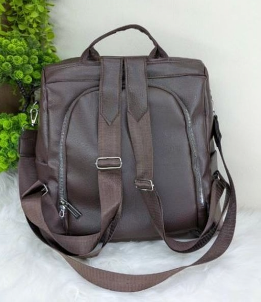 BO Backpack – Premium Anti-Theft Stylish Backpack for Women -(Chocolate)