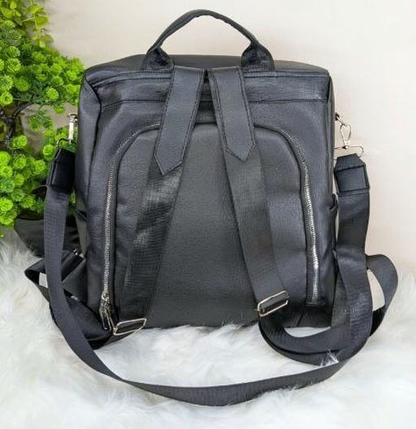 BO Backpack – Premium Anti-Theft Stylish Backpack for Women -(Black)
