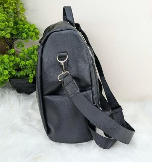 BO Backpack – Premium Anti-Theft Stylish Backpack for Women -(Black)