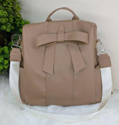 BO Backpack – Premium Anti-Theft Stylish Backpack for Women -(Nude Beige)